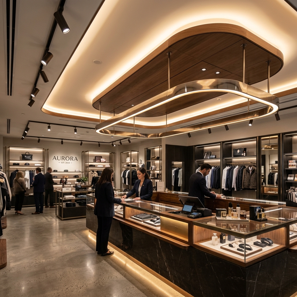 Counter Ceiling & Cove Lighting Design